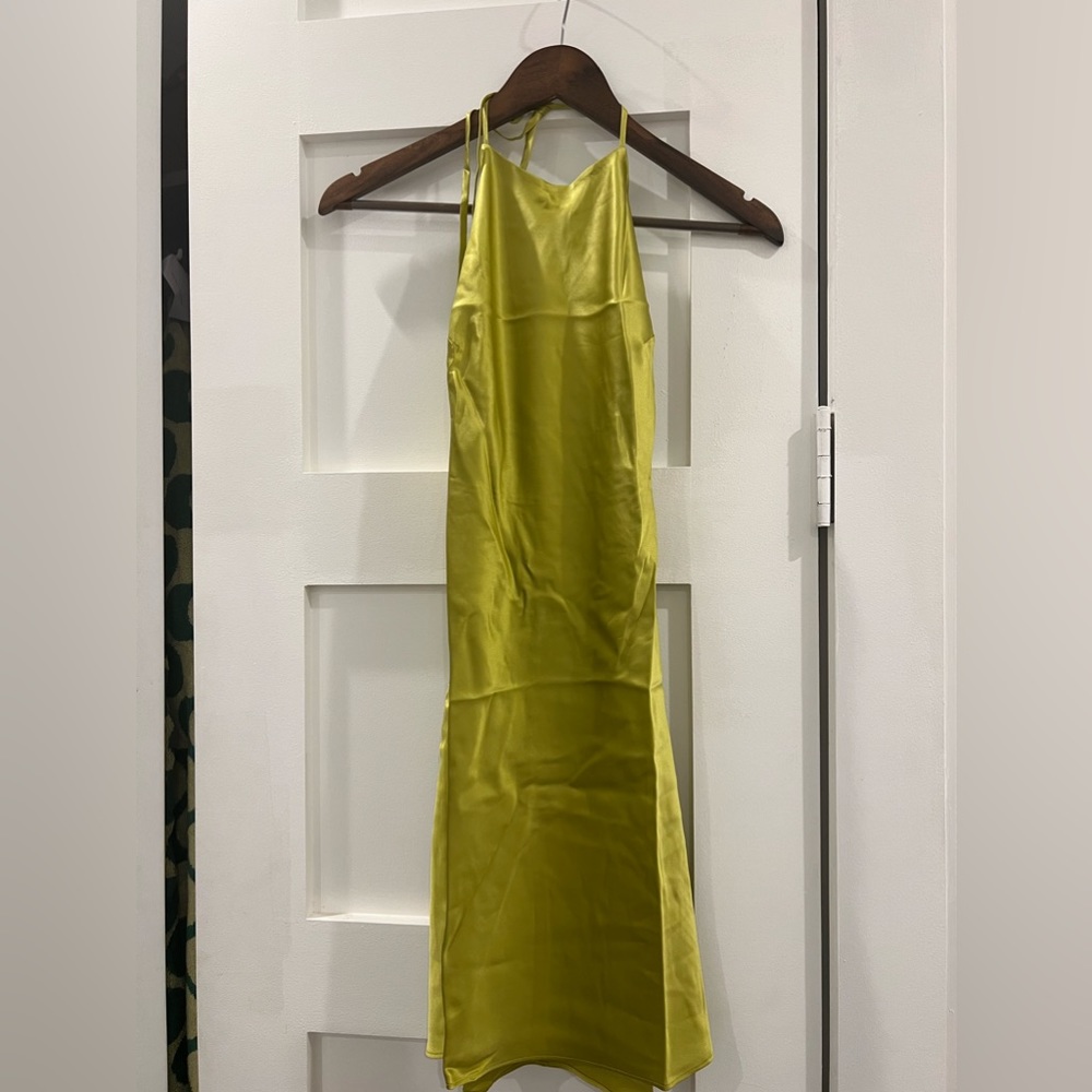 Jennis Silk Dress - Reformation